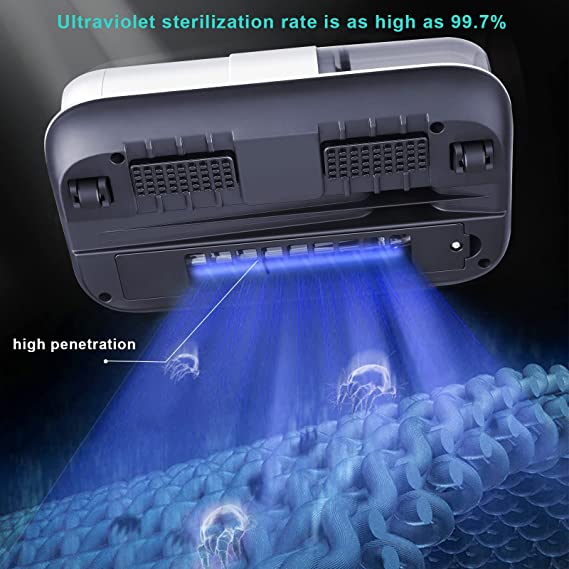 Household high-frequency strong mite and dust removal instrument