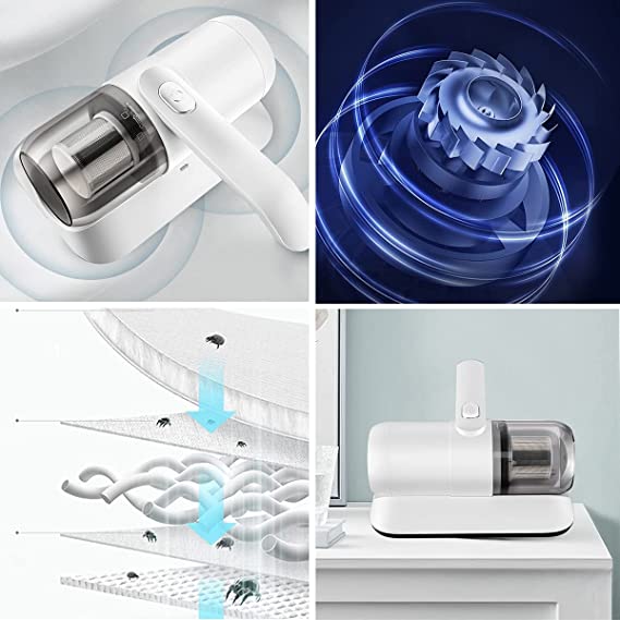 Household high-frequency strong mite and dust removal instrument