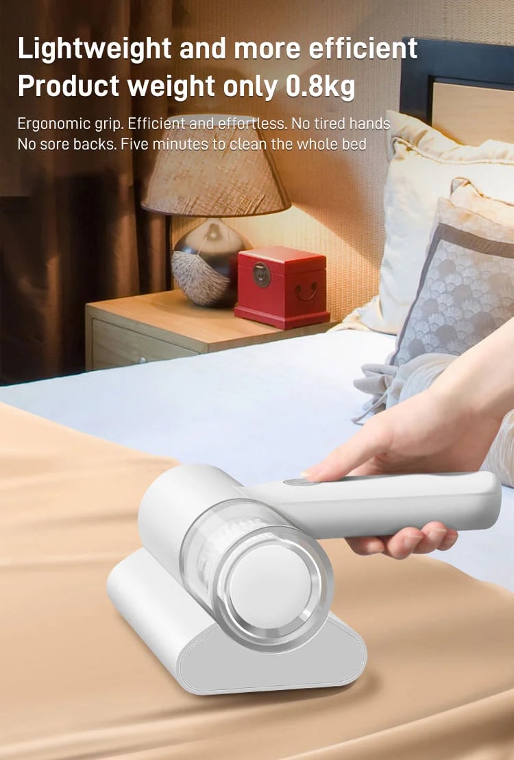 Household high-frequency strong mite and dust removal instrument