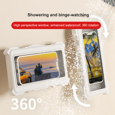 Shower Phone Holder | Waterproof Bathroom Mobile Phone Holder | Anti--Fog Case for Shower