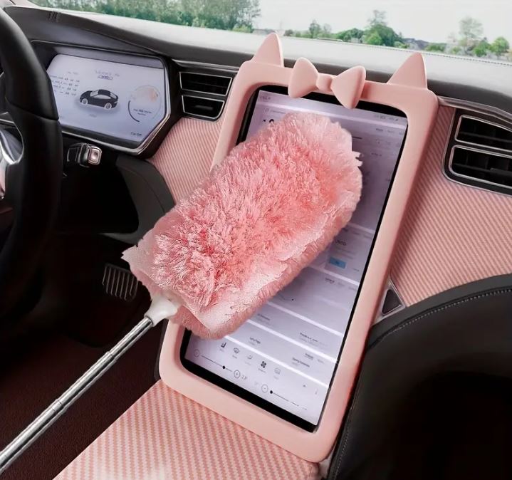 Dual-Sided Lectrostatic Absorption 360° Extendable Feather Duster