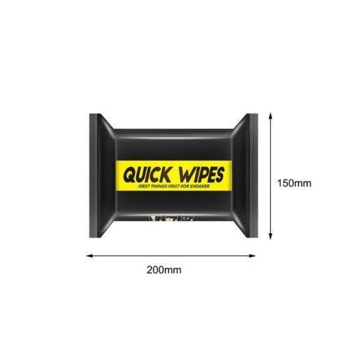 Instant Shoe Cleaning Wipes - 80 Wipes in a Pack