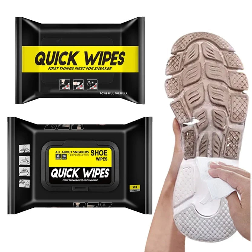 Instant Shoe Cleaning Wipes - 80 Wipes in a Pack