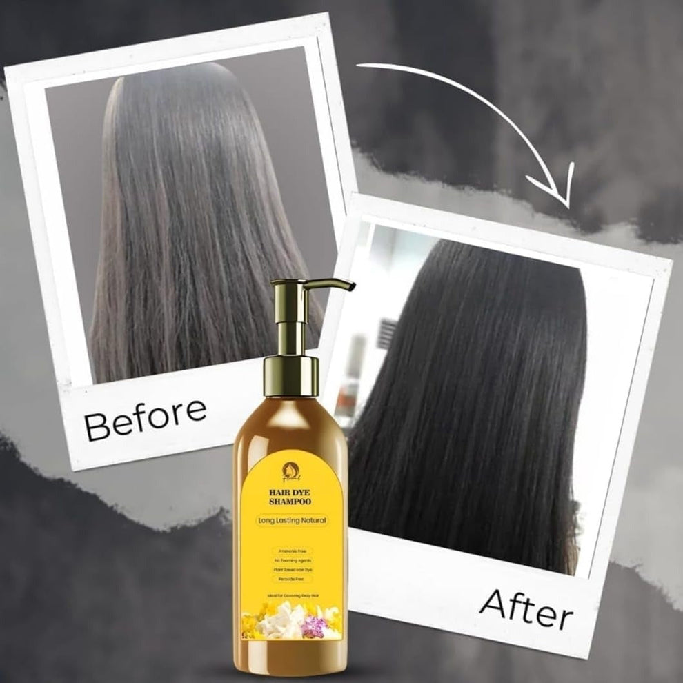 Japanese Hair Dye Shampoo.