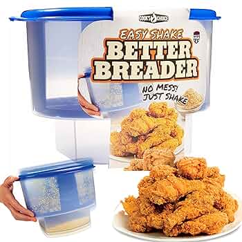 Better Breader Shaker Bowl with Breading Shaker Tray