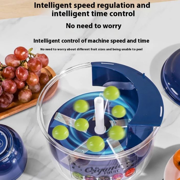 Automatic Electric Fruit & Garlic Peeler – Fast, Hands-Free Kitchen Tool