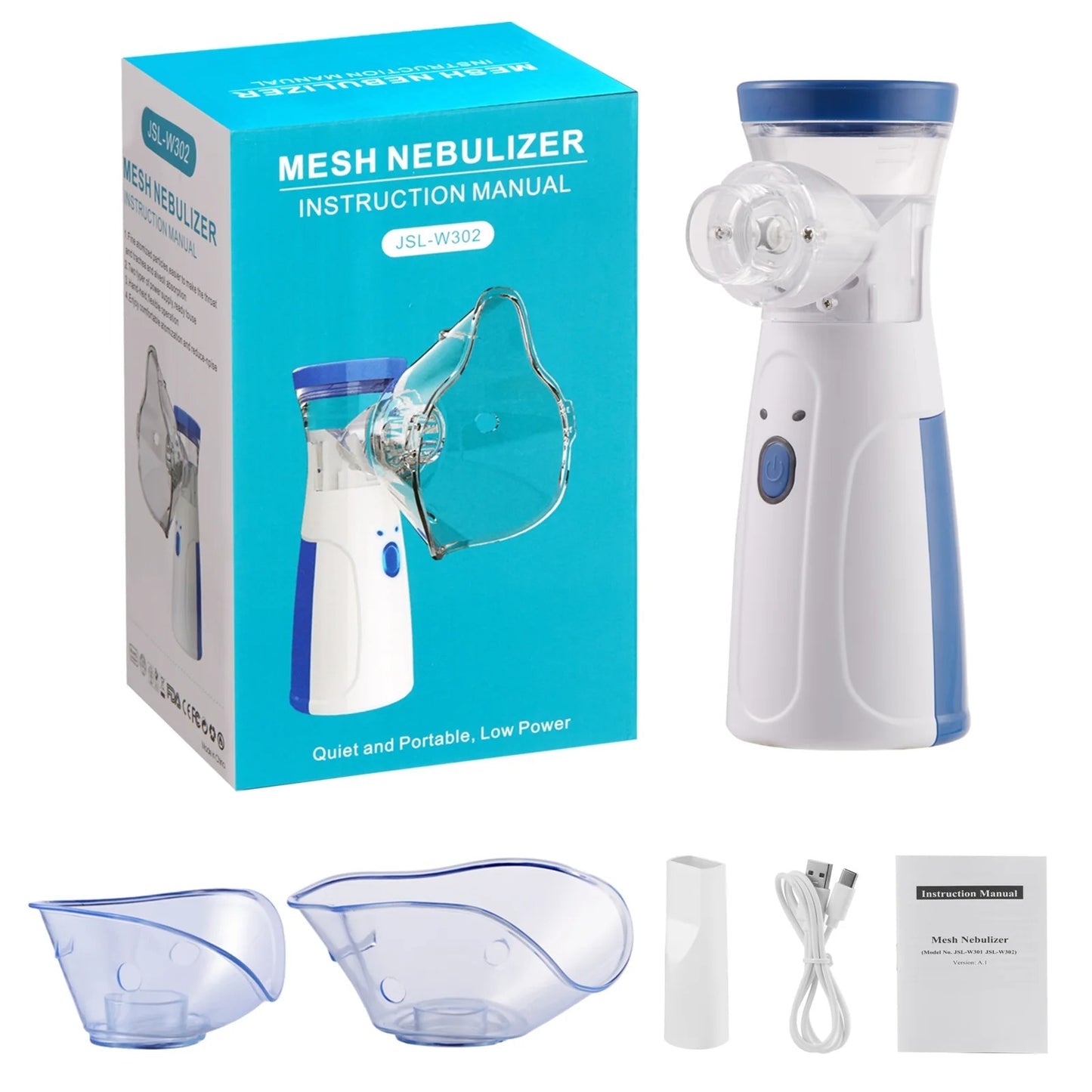 Portable Mesh Nebulizer | Roschic Portable Mesh Nebulizer